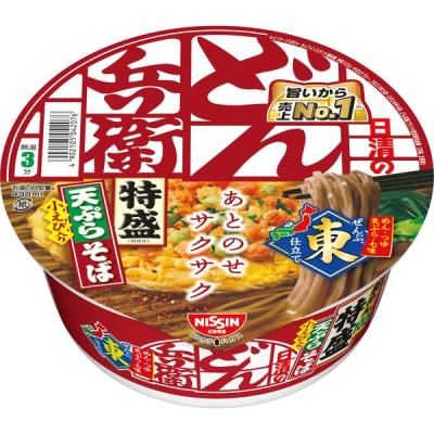 日清食品 日清のどん兵衛 特盛天ぷらそば（東日本版） 12個