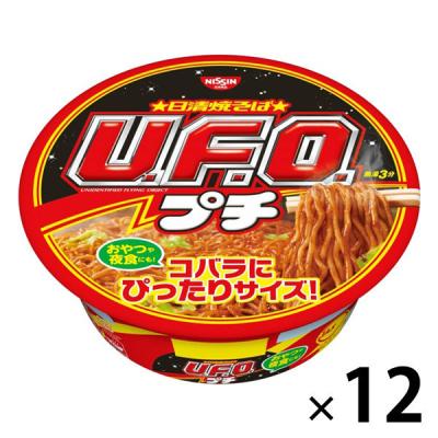 日清食品 日清焼そばプチU.F.O. 焼きそば 63g 12個 カップ麺ミニ カップ焼きそば