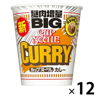 まいこ　爆盛りバーレル カップヌードルBIGカレー天下一品一蘭合計48個 LOHACO - 日清食品 カップヌードル カレー ビッグ カップ麺大盛 カップ