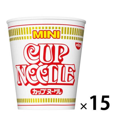 日清食品 カップヌードル ミニ 36g カップ麺ミニ カップラーメン カップスープ 1セット（15食）