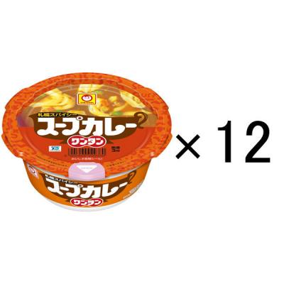 （セール）マルちゃん スープカレーワンタン 札幌スパイシー 1セット（12個） 東洋水産
