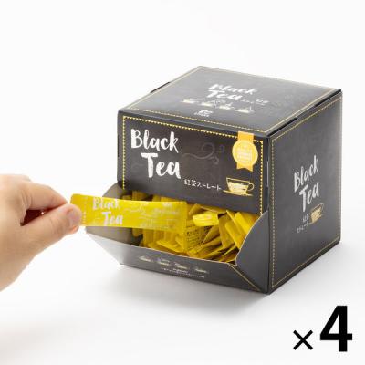 Cafe Cube（カフェキューブ）紅茶ストレート（砂糖不使用） 1セット（320本：80本入×4箱） オリジナル