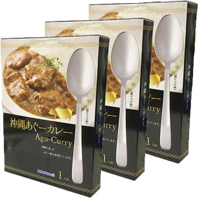 【ワゴンセール】沖縄ハム 沖縄あぐーカレー 1セット（3個）