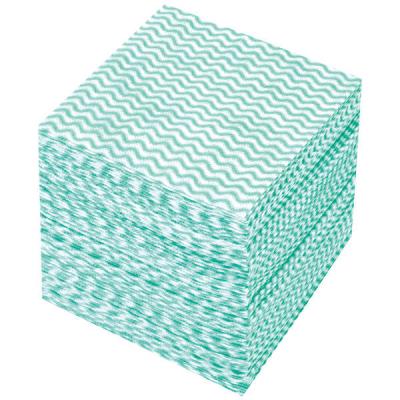 抗菌 カウンタークロス ハーフ グリーン レーヨン100% 約30×30cm 1パック（100枚入）
