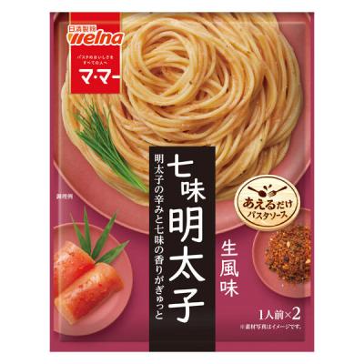 マ・マー あえるだけパスタソース 七味明太子 生風味　1袋（2食入）