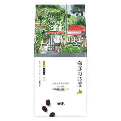 （コーヒー豆）AGF 森彦の時間 こく深 1袋（120g）北海道