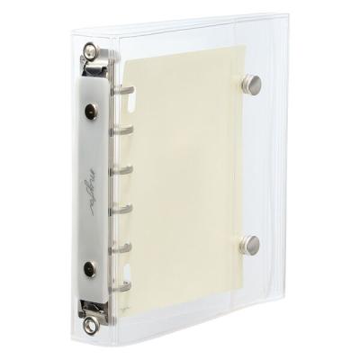 リヒトラブ myfa シールコレクションバインダー ミニ ピュアクリヤー N6601-25 1冊