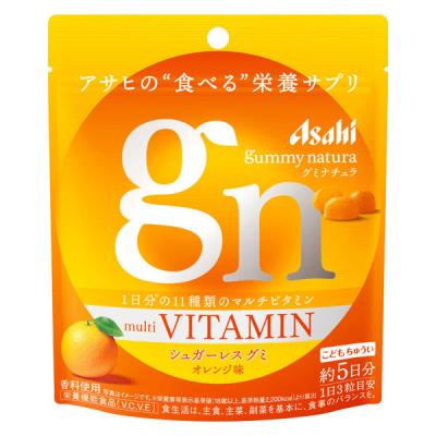 グミナチュラ　マルチビタミン　オレンジ味（約5日分）　1袋