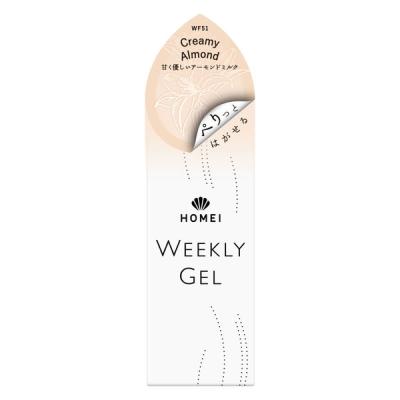 グルーブ HOMEI ウィークリージェル 10mL WF51 Creamy Almond 4589889618064 1個