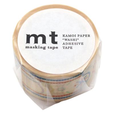 【アウトレット】【Goエシカル】訳あり カモ井加工紙 mt ex ビーズラベル MTEX1P143 幅30mm×長さ10m 1個