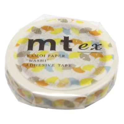 【アウトレット】【Goエシカル】訳あり カモ井加工紙 mt ex イチョウライン MTEX1P185 幅7mm×長さ7m 1個