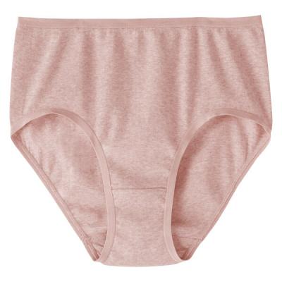 無印良品 婦人　フライス編みハイライズショーツ Ｓ スモーキーピンク  良品計画