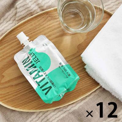 【LOHACO・アスクル限定】VITAMIN JELLY 180g グレープフルーツ味 12個 マルチビタミン ゼリー（イチオシ） オリジナル