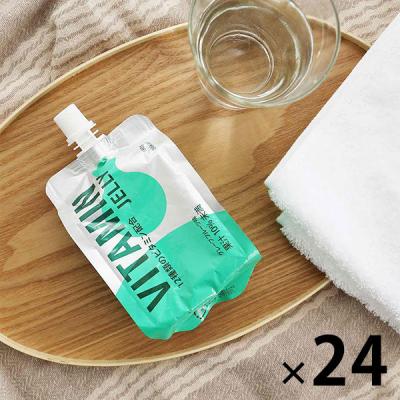 【LOHACO・アスクル限定】VITAMIN JELLY 180g グレープフルーツ味 24個 マルチビタミン ゼリー（イチオシ） オリジナル
