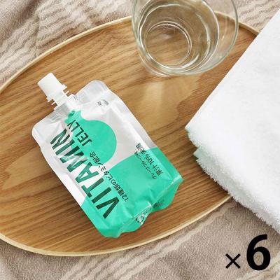 【LOHACO・アスクル限定】VITAMIN JELLY 180g グレープフルーツ味 6個 マルチビタミン ゼリー（イチオシ） オリジナル