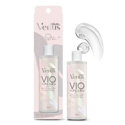 LOHACO - ジレットヴィーナスVIOヘア＆スキン 2 イン1 クレンザー＋