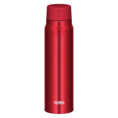 【アウトレット】サーモス（THERMOS） 保冷炭酸飲料ボトル 500ml レッド FJK-500 R 1個