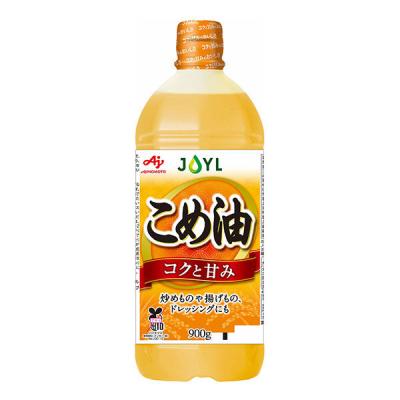 J-オイルミルズ こめ油 大容量・900g ペット 1本 JOYL