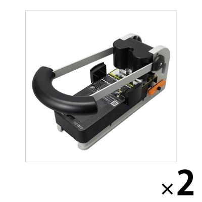 LOHACO - カール事務器 強力パンチ HD-520N 2穴パンチ 2台