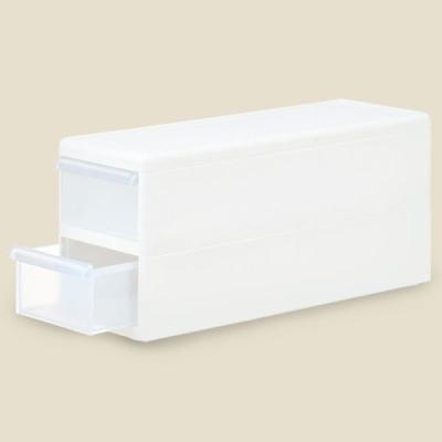 Like-it（ライクイット） 【幅170mm】吉川国工業所 ユニコム 収納ケース 170引き出しM(2段タイプ) 白 UC-S2 1個