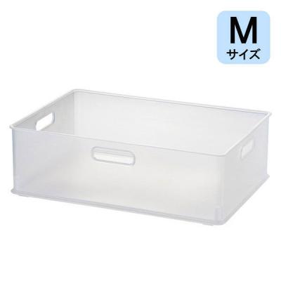 収納ケース squ+ インボックス M クリア 透明 NIB-MCL サンカ 1個