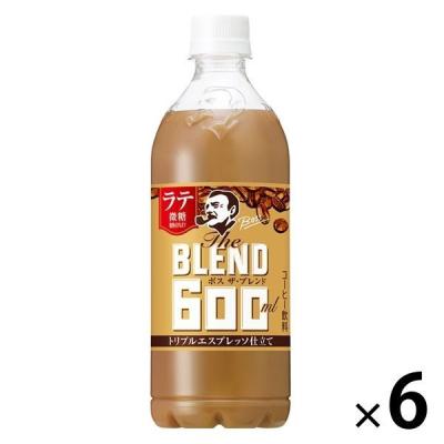 サントリー BOSS（ボス）The BLEND ラテ微糖 600ml 1セット（6本）