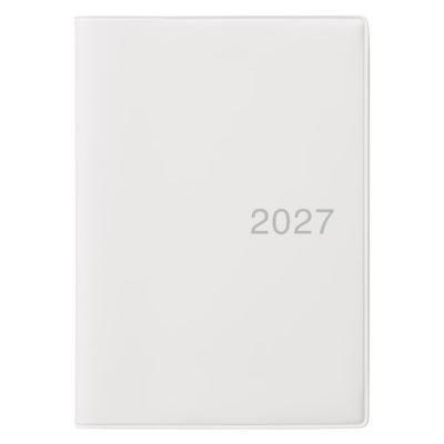 無印良品 月曜始まりマンスリー ウィークリースケジュール帳　２０２６年１２月始まり Ａ６　ホワイトグレー  良品計画