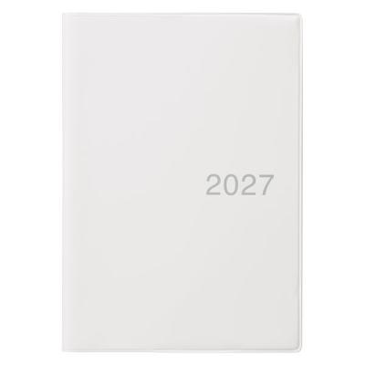無印良品 月曜始まりマンスリー ウィークリースケジュール帳　２０２６年１２月始まり Ｂ６　ホワイトグレー  良品計画