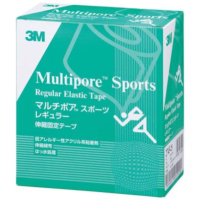 ソルベンタム マルチポアスポーツレギュラー伸縮固定テープ 2743-25 1箱(12巻入)