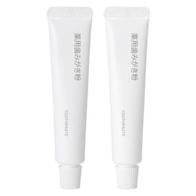 無印良品 薬用歯みがき粉（携帯用） １０ｇ×２本  良品計画