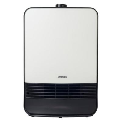 YAMAZEN セラミックヒーター 1200W 2段階切替 ホワイト HF-J128(W) 1台