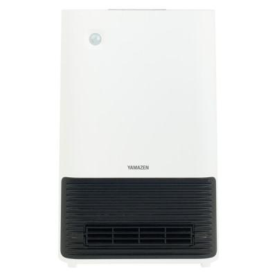 YAMAZEN 大風量 セラミックヒーター 人感センサー 1200W 2段階切替 DSF-S123(W) 1台