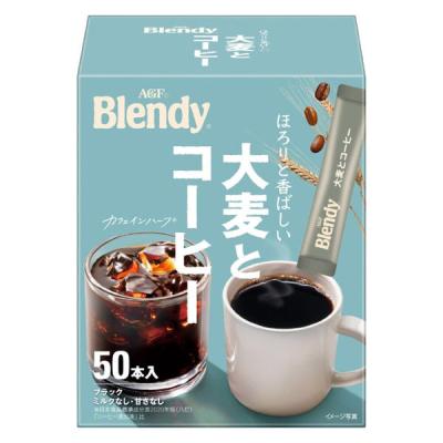 （スティックタイプ） 先行発売 味の素AGF ブレンディ 大麦とコーヒー 1箱（50本入）