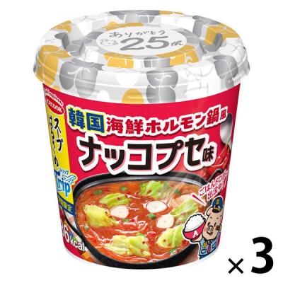 スープはるさめＴｒｉｐ　ナッコプセ味28g  1セット（1個×3） スープ みそ汁 即席 韓国グルメ