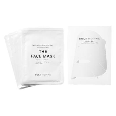 ザ　フェイスマスク5枚入り（THE FACE MASK） バルクオム　メンズスキンケア　男性用　毛穴　フェイスパック　