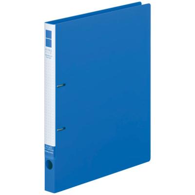 コクヨ リングファイル丸型2穴 スリムスタイル（ハードタイプ） A4タテワイド 背幅27mm 青 ASフ-URFH420B  オリジナル