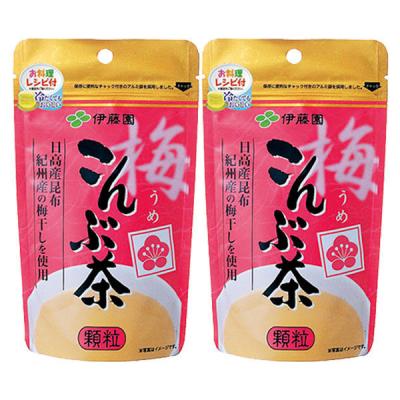 LOHACO - 伊藤園 梅こんぶ茶 1セット（55g×2袋）