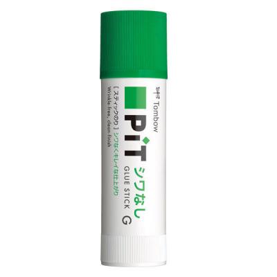スティックのり（固形のり）　PIT　シワなしピットG　紙がしわになりにくい　PT-GAS　5本　トンボ鉛筆