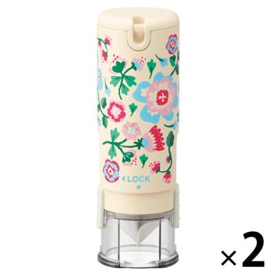 シャチハタ キャップレス9 アスクル限定デザイン コテージガーデン（メールオーダー式）2個 浸透印  オリジナル