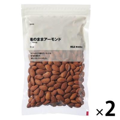 無印良品 素のままアーモンド 370g 1セット（1袋×2） 良品計画