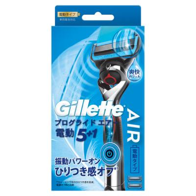 LOHACO - ジレット Gillette 髭剃り プログライド エアー 電動タイプ