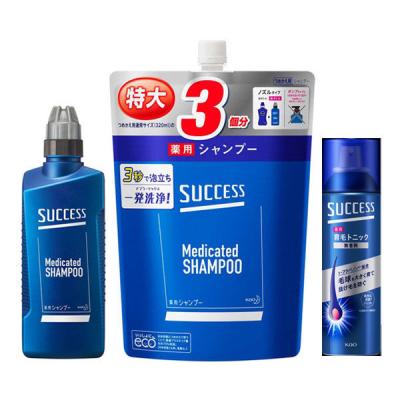 LOHACO - （頭皮ケアスタートセット）サクセス 無香料 薬用シャンプー