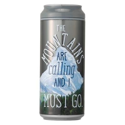 【アウトレット】COOL GEAR Cool gear can foil 1個　タンブラー　2層構造　プッシュ式