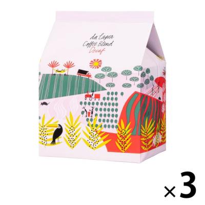 【ドリップコーヒー】ダ ラゴア農園ブレンド ドリップコーヒー カフェインレス 1セット（54袋：18袋入×3パック）  オリジナル