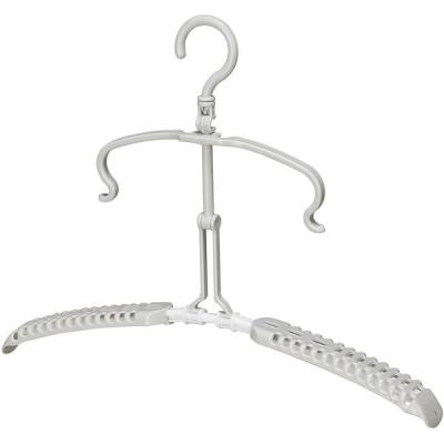 洗濯物干し パーカーハンガー グレー 幅60cm 1個 BEILU ツウィンモール