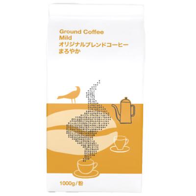 オリジナルブレンドコーヒー コク深め 1000g 他、まろやか　9袋セット LOHACO - 【コーヒー粉】オリジナルブレンド まろやか 1袋（1kg