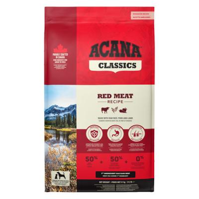 アカナクラシック 総合栄養食 レッドミートレシピ 9.7kg 1袋 トランペッツ ACANA ドッグフード