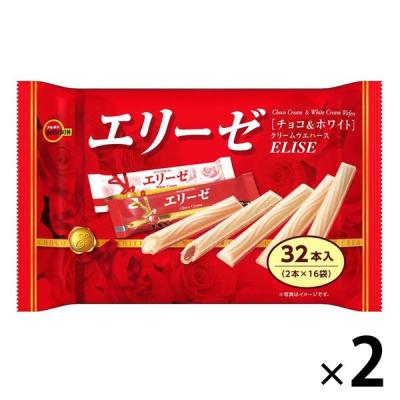 LOHACO - ブルボン エリーゼ ファミリーサイズ 1セット（1袋(32本入)×2）