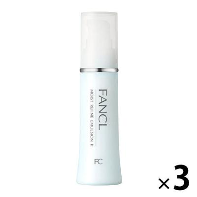 モイストリファイン 乳液 II しっとり 3本セット ローション クリーム 普通肌 乾燥肌 [FANCL 基礎化粧品]