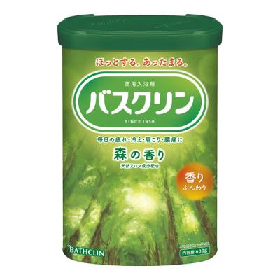 LOHACO - 薬用 入浴剤 粉末 バスクリン 森の香り 600g 1個 透明タイプ